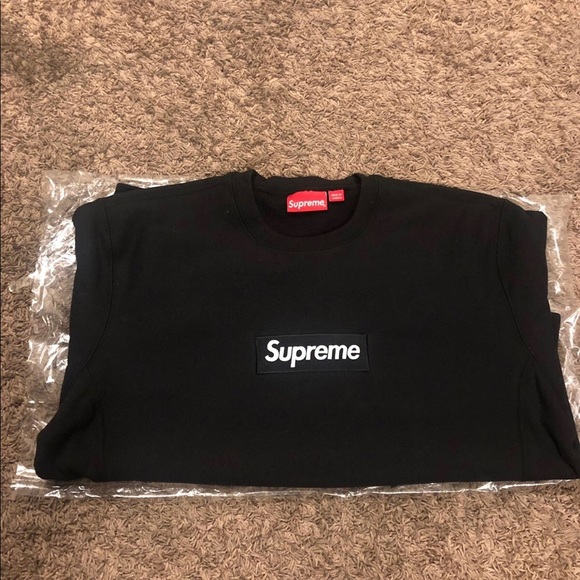 Supreme box logo crew neck